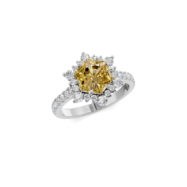 18K Gold Minimal Diamond Ring – 0.37CT