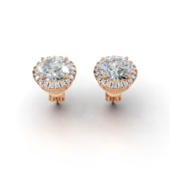 18K Gold Large Diamond Earrings – 8.03CT