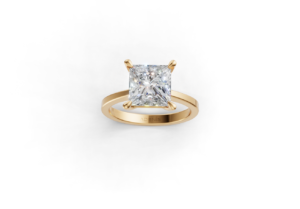 AD-RG-DIA034 — Princess Cut Diamond Ring